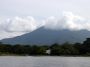 Nic - 201 * The cloud forest of Volcan Mombacho from Lake Nicaragua